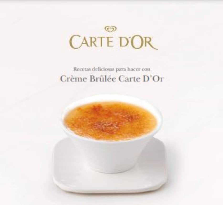 Recetario Crème Brûlée